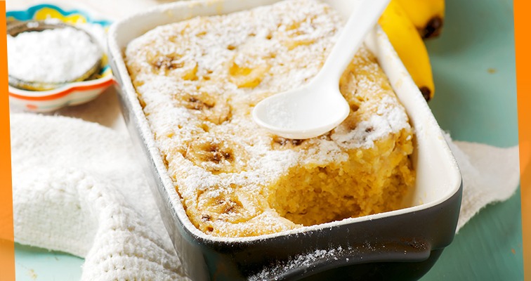 Banana Bread Pudding : Low Cost Sweet Treat
