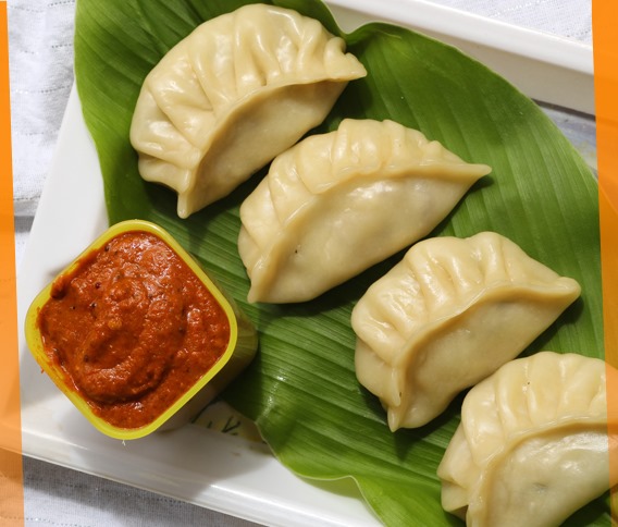 Homemade Chicken Momos