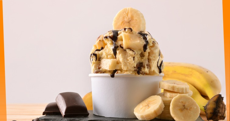Yummy 5 ingredient Banana Icecream