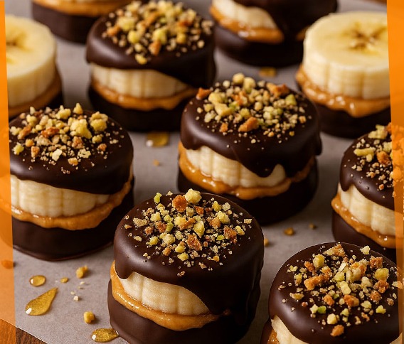 Nutty Banana Bites